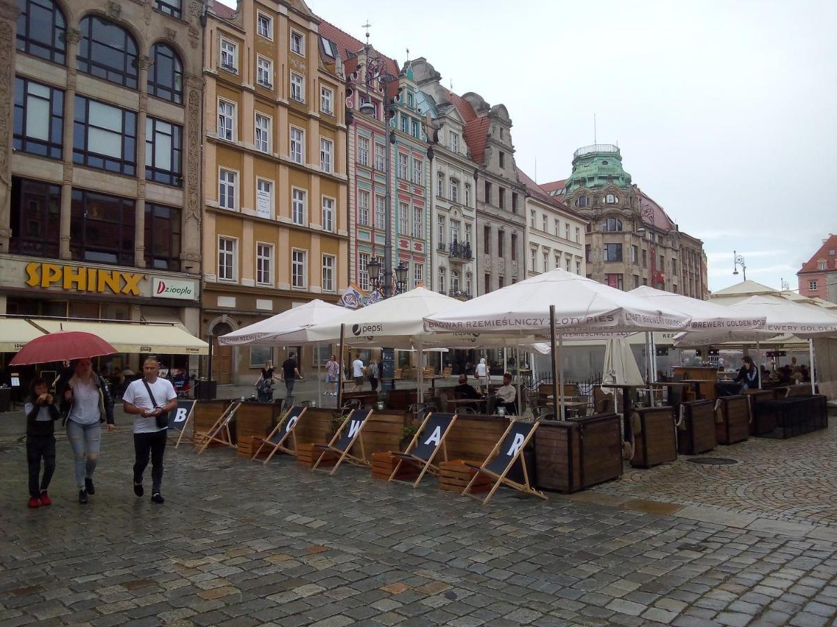 Rynek - Apartament Rodzinny Na Wroclawskim Rynku! Im Dluzej Tym Taniej! Extérieur photo